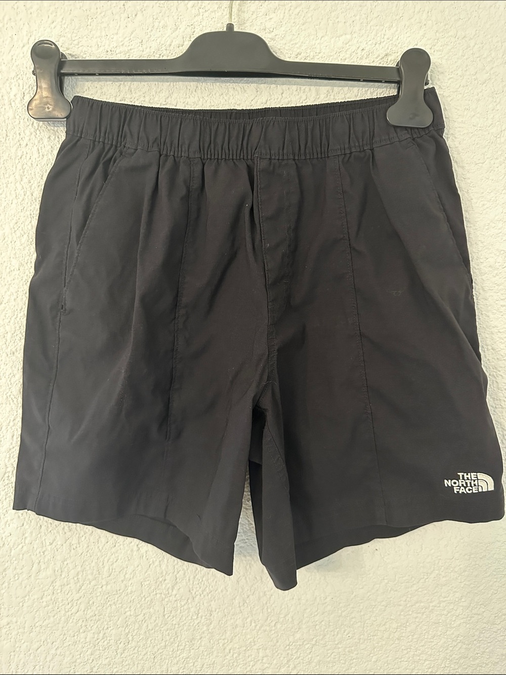 The North Face Black Outdoor Shorts with Logo